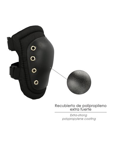 Conjunto de joelheiras extra fortes