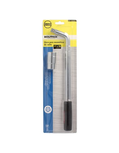 Chave extensível para roda de carro 17x19 mm.