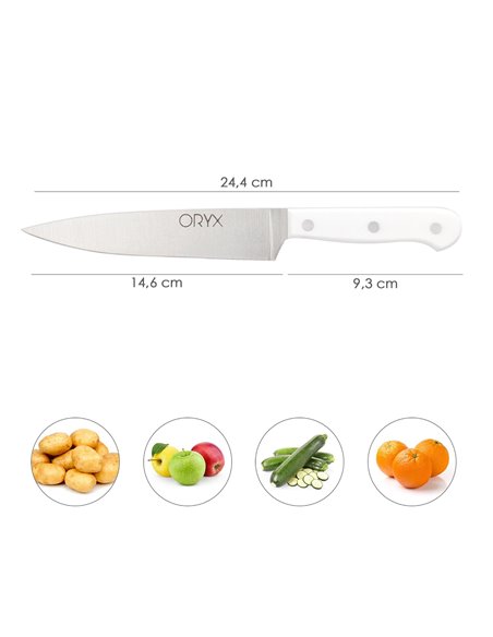 Faca para Legumes Husky 15 cm. Lâmina de aço inoxidável