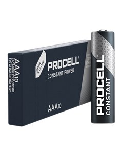 Caja 10 pilas alkalinas Procell Industrial LR03 (AAA)
