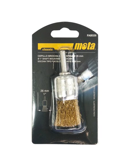 CEPILLO BROCHA C/ESPIGA 12 MM. (copia)
