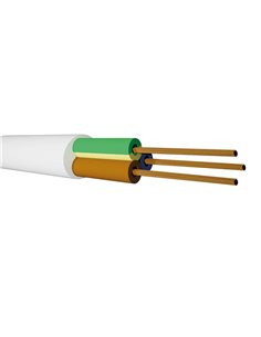 Rolo de Mangueira 100M (3x1,5mm) Branca