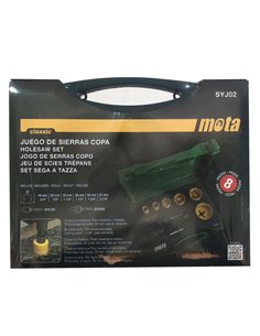Conjunto de 6 serras copo 19, 22, 32, 38, 44 e 57mm MOTA 2