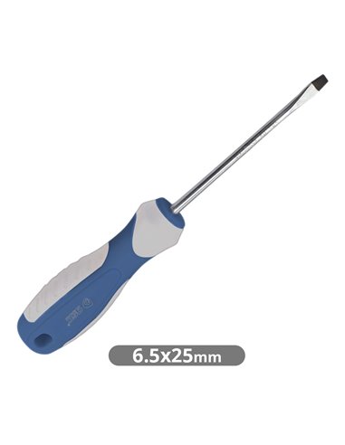 Chave de fenda curta plana 6,5x25mm