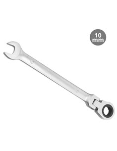 Chave combinada com catraca articulada CR-V 10mm