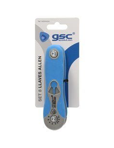 Conjunto de 8 chaves Allen de 1,5 a 8mm 2