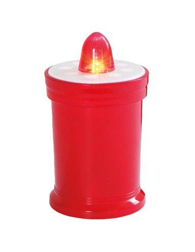 Vela luminosa decorativa 2xR14 Rojo (copia)