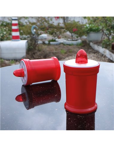 Vela luminosa decorativa 2xR14 Rojo (copia)