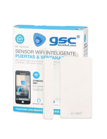Sensor inteligente vía wifi para puertas y ventanas