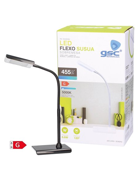 Flexo LED Susua 6W Negro