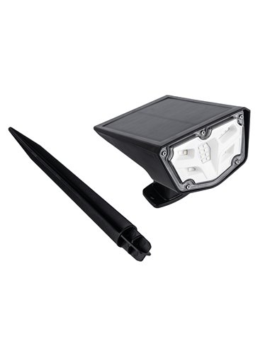 Estaca jardín solar LED Darka 3300K IP67 regulable
