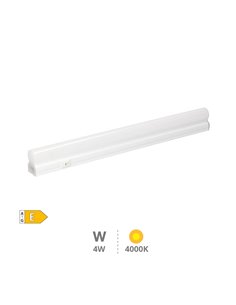 Regleta LED electrónica T5 310mm 4W 4200K 2