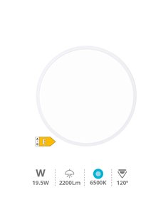 Plafón techo LED Melun 19,5W 6500K 2
