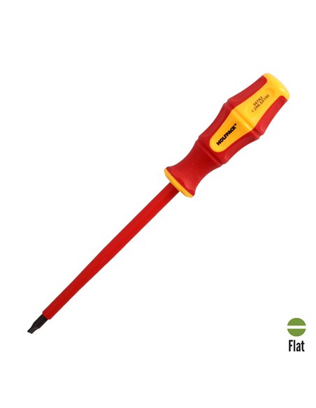 Chave de fenda plana isolada com certificação VDE 1.000 V - 1,2 x Ø 6,5 x 150 mm