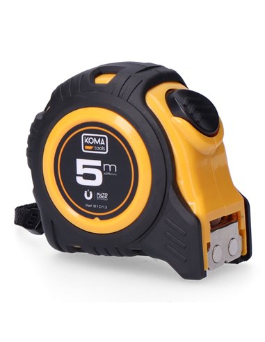 Fita métrica KomaTools Ímã ABS de 5m x 25mm