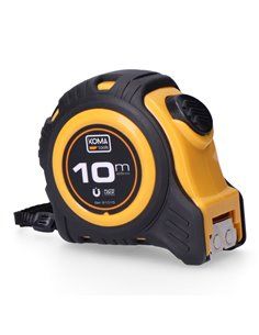 Flexometro 10m x 25mm abs magnet koma tools