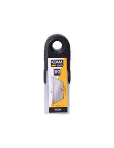 Set de 20 cuchillas de recambio para cúter 91016 koma tools