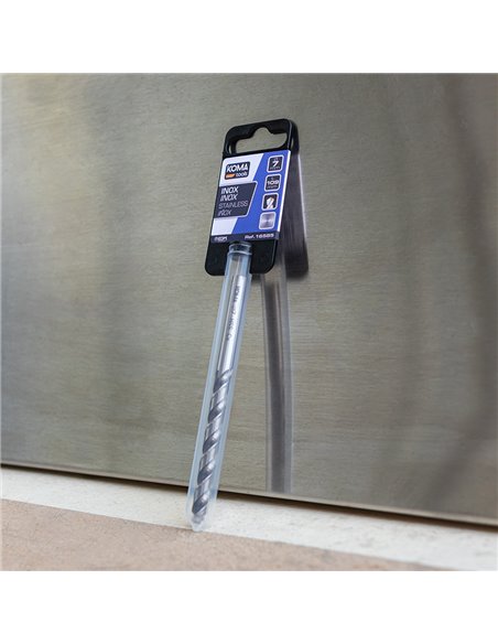 Pack 2 brocas cilíndricas cortas hsse din-338n inox 3,25mm iz27445 koma tools / izar