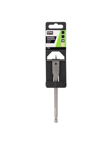 Broca plana para madera 10,00mm iz28103 koma tools / izar