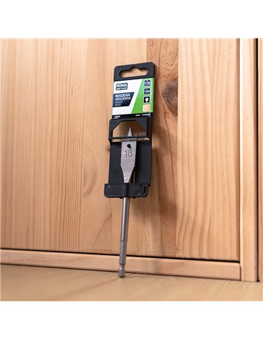 Broca plana para madera 14,00mm iz28105 koma tools / izar