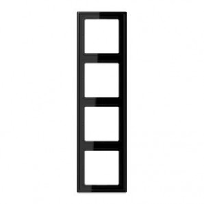 Marco 4 elementos NEGRO JUNG LS 984 SW