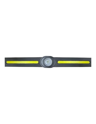 Linterna cabeza 3w+ 5w cob 2 leds 370lm 1200mah edm