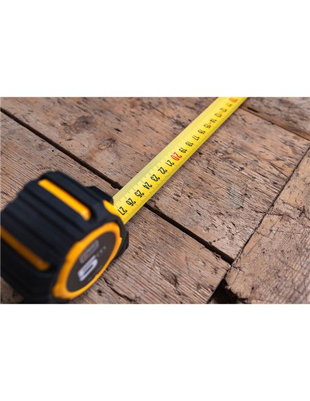 Flexometro 5m x 25mm abs standard koma tools
