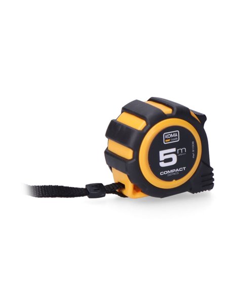Flexometro 5m x 25mm abs compact koma tools