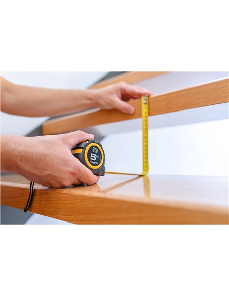Flexometro 5m x 25mm abs compact koma tools