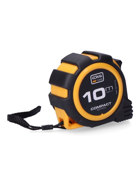 Flexometro 10m x 25mm abs compact koma tools