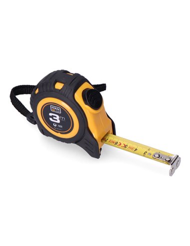 Flexometro 3m x 16mm abs magnet koma tools