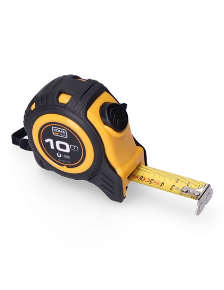 Flexometro 10m x 25mm abs magnet koma tools