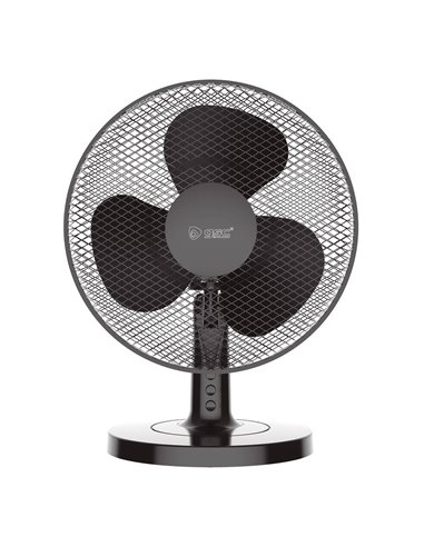 Ventilador sobremesa Macomia Ø41cm 45W Negro