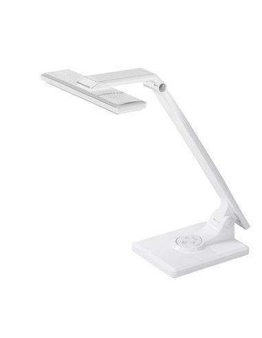 Flexo Vinchi Blanco 9w 630lm 4500k Tactil Regulable Intensidad Articulable 41,9x23x27,6 Cm