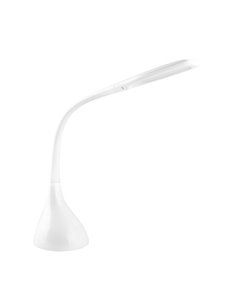 Flexo Rilke Blanc 8w 595lm 5000k Reg.intens.tactil Flexible Orientable 45x13,5x33 Cm