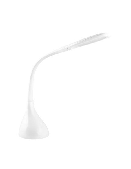 Rilke Branco Flexo 8W 595lm Touch Ajustável 45x13,5x33cm