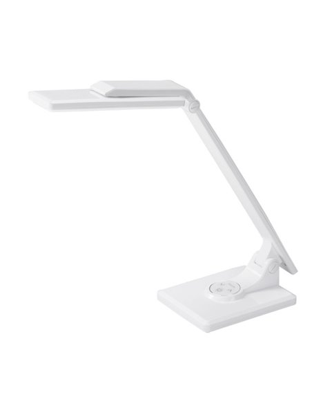 Flexo Vinchi Blanco 9w 630lm 4500k Tactil Regulable Intensidad Articulable 41,9x23x27,6 Cm
