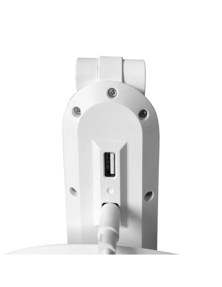 Flexo Enfoque 10w 3000-4000-65000k Blanc 900lm Usb Tactil, Memoria,int.reg.,47,3x13,6x21,8cm