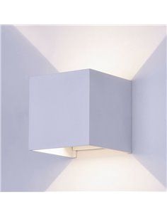 Aplique IP54 Open LED 2x5W 4000K Blanco 2