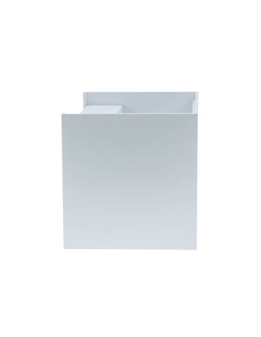 Aplique IP54 Open LED 2x5W 4000K Blanco