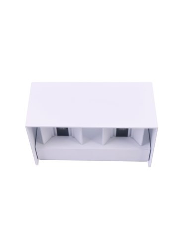 Aplique IP54 Open Plus LED 4x5W 4000K branco