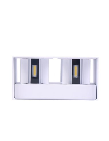 Aplique IP54 Open Plus LED 4x5W 4000K branco