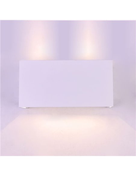 Aplique IP54 Open Plus LED 4x5W 4000K branco