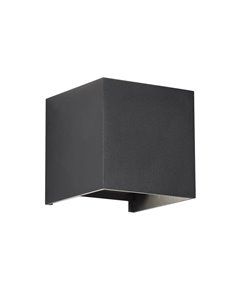 Aplique SMART IP54 Open LED 2x5W Antracita