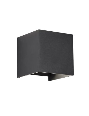 Aplique SMART IP54 Open LED 2x5W Antracita