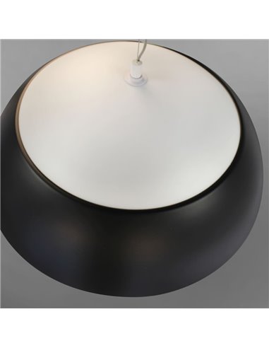 Lámpara colgante LED Mirta Negro 60W 2500Lm 3000ºK