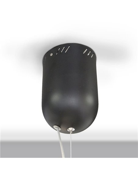 Lámpara colgante LED Mirta Negro 60W 2500Lm 3000ºK