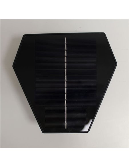 Aplique de exterior LED solar Diamante IP54 70Lm. 2CCT
