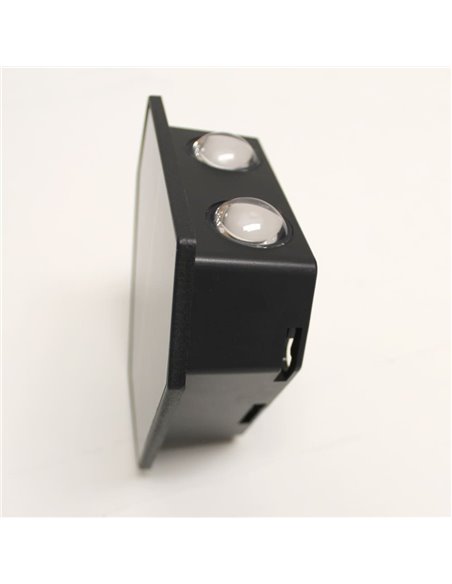 Aplique de exterior LED solar Diamante IP54 70Lm. 2CCT