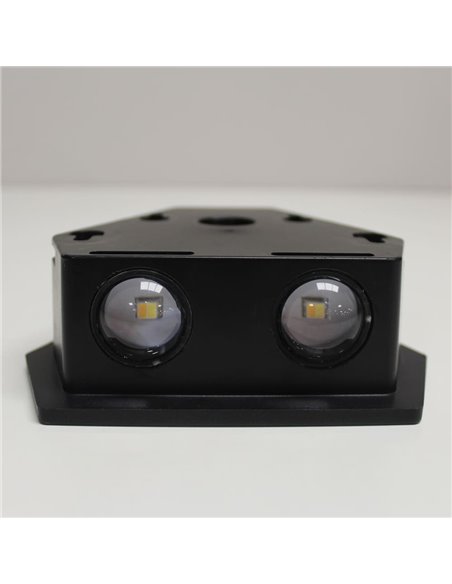 Aplique de exterior LED solar Diamante IP54 70Lm. 2CCT